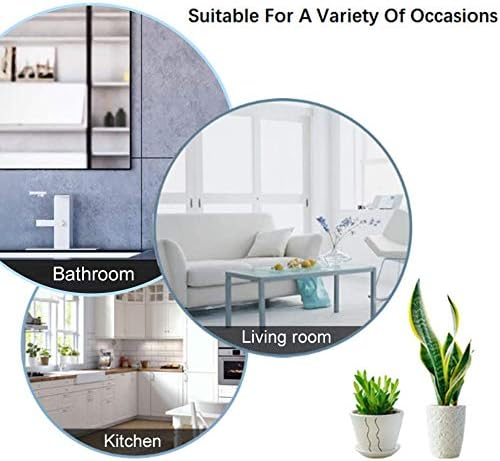 NearMoon Self Adhesive Bathroom Towel Bar- Stainless Steel Bath Wall Shelf Rack Hanging Towel Stick On Sticky Hanger Contemporary Style, NO Drilling (1 Pack, Brushed Nickel, 24-Inch Towel Rack) - Image 4